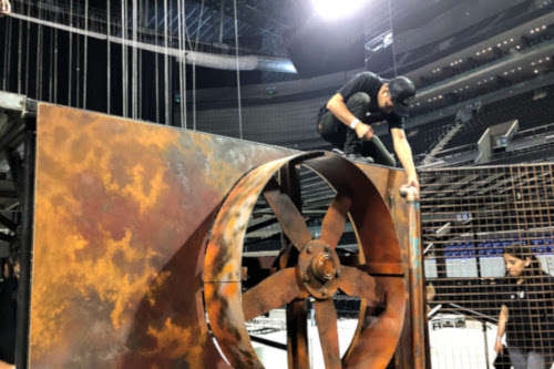 Instalación Artística Penteón Rococo