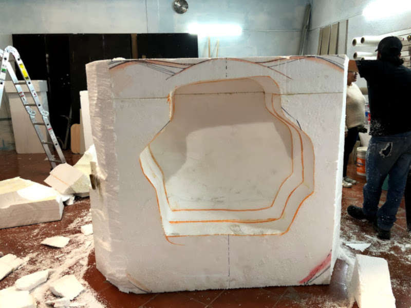 Intervención artística tenis