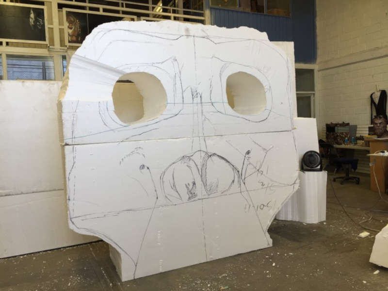 Intervención artística tenis